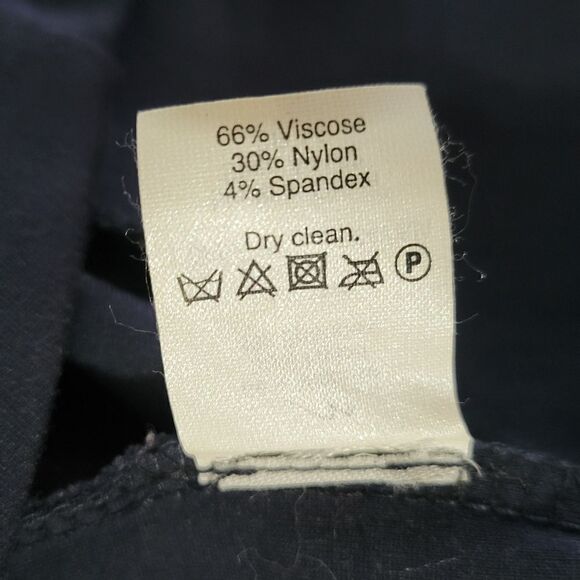 J. Crew Sleeveless Colorblock Navy & Gray Sheath Dress with Flounced Hemline - Picture 13 of 14